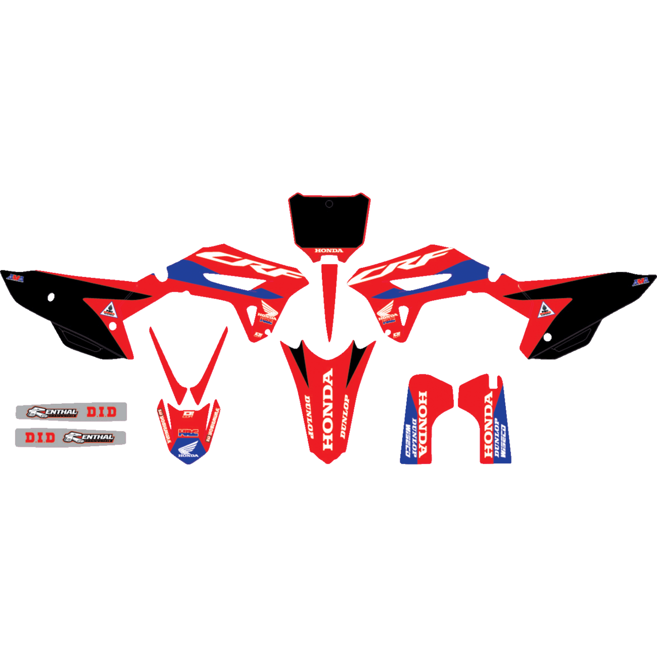 D'COR VISUALS Graphic Kit HRC Honda 2010631