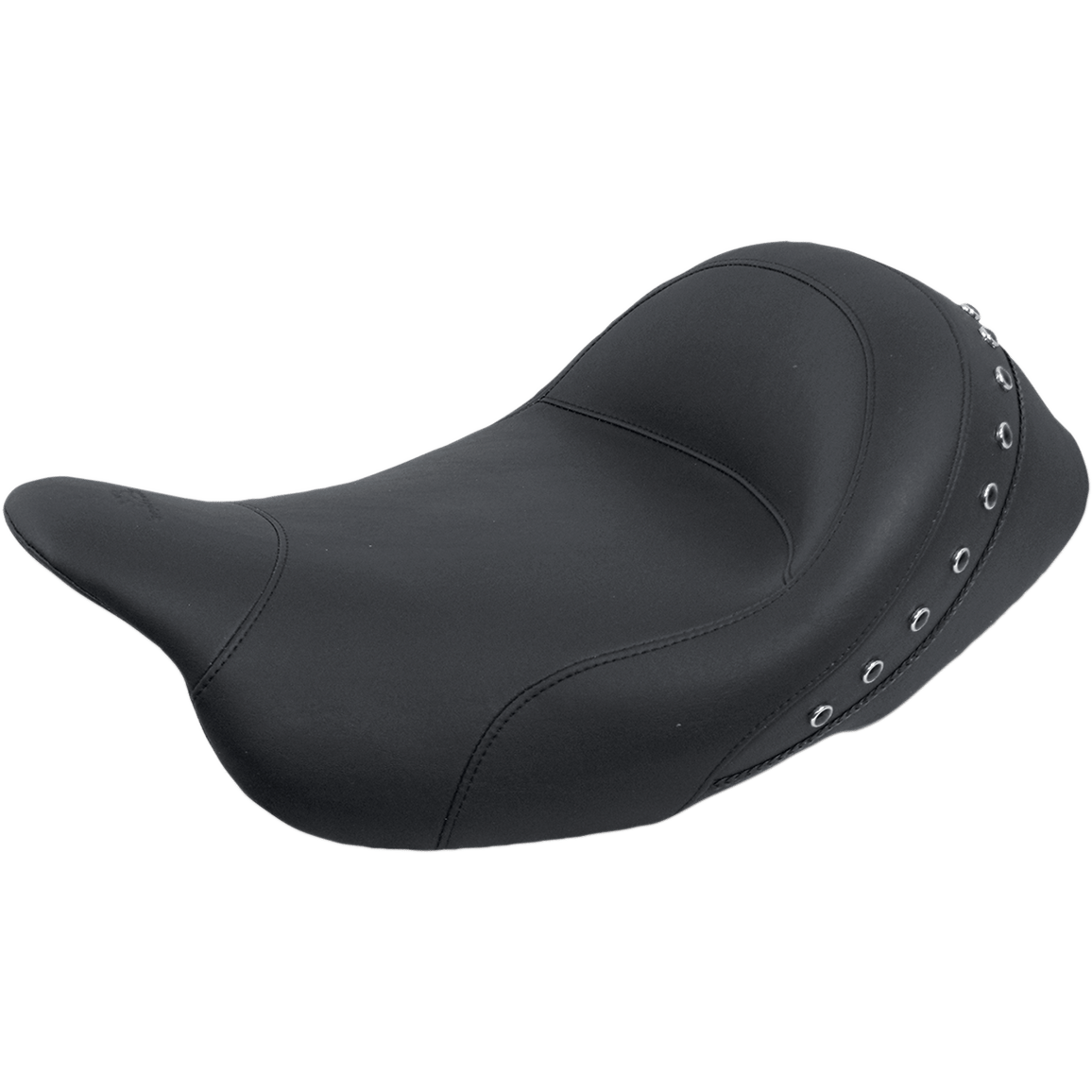 MUSTANG Solo Black Studded Seat FL '08-'21 76028