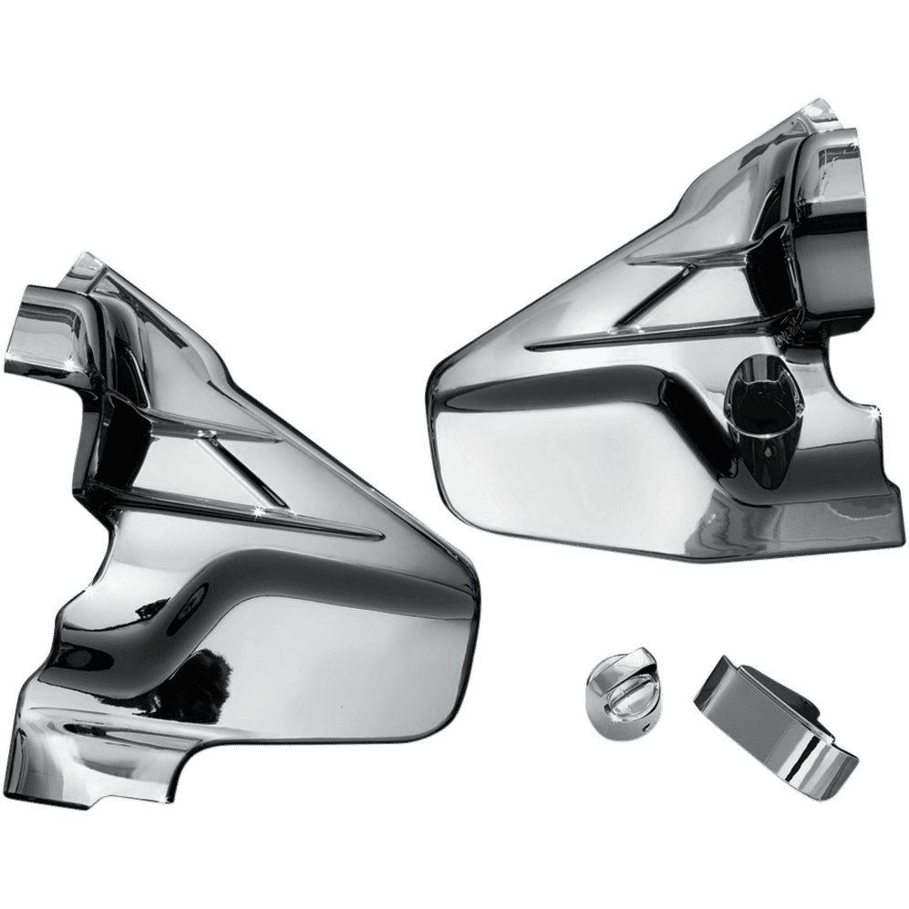 KURYAKYN Louvered Transmission Cover Chrome