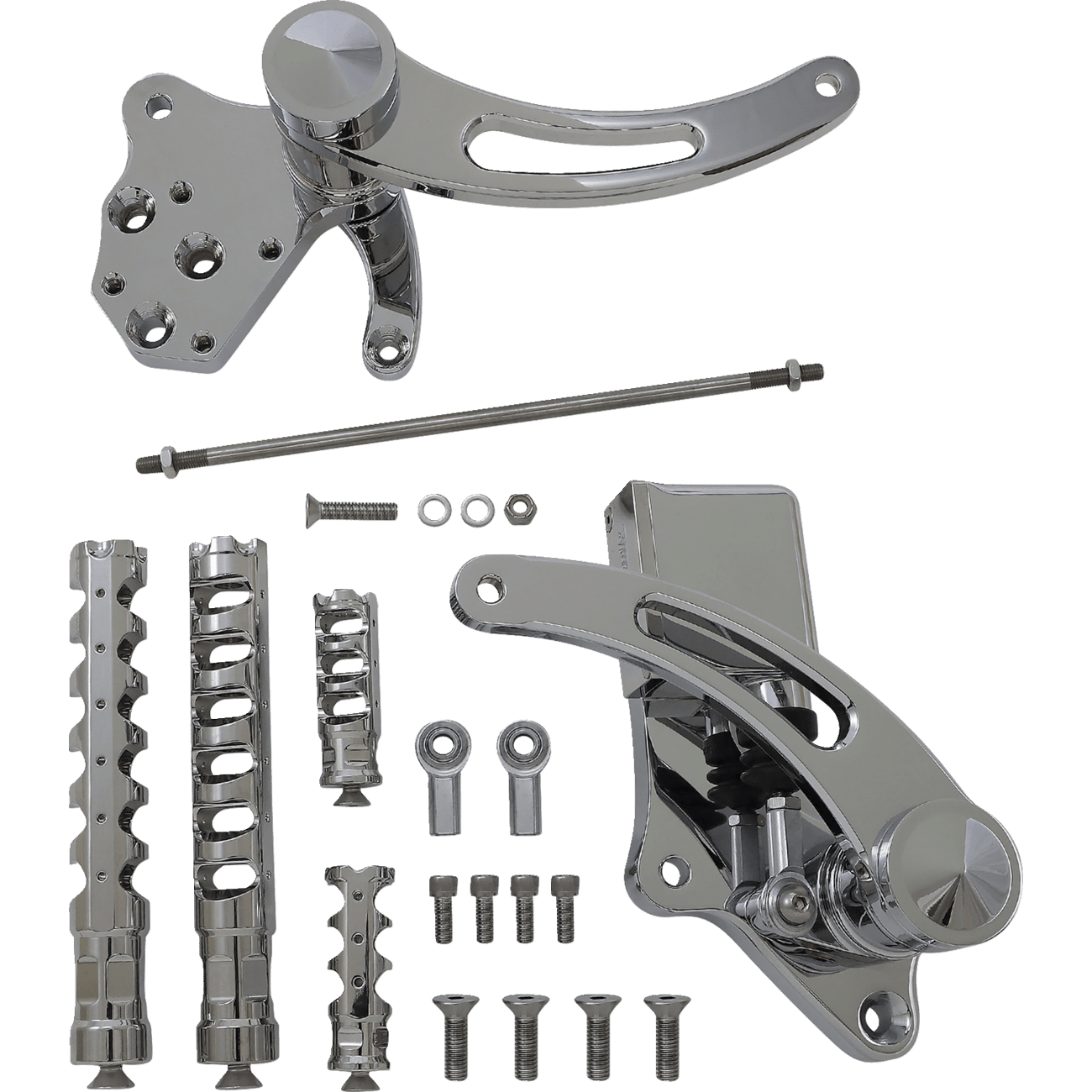 ACCUTRONIX Forward Control Chrome Slotted FC103KSAKC