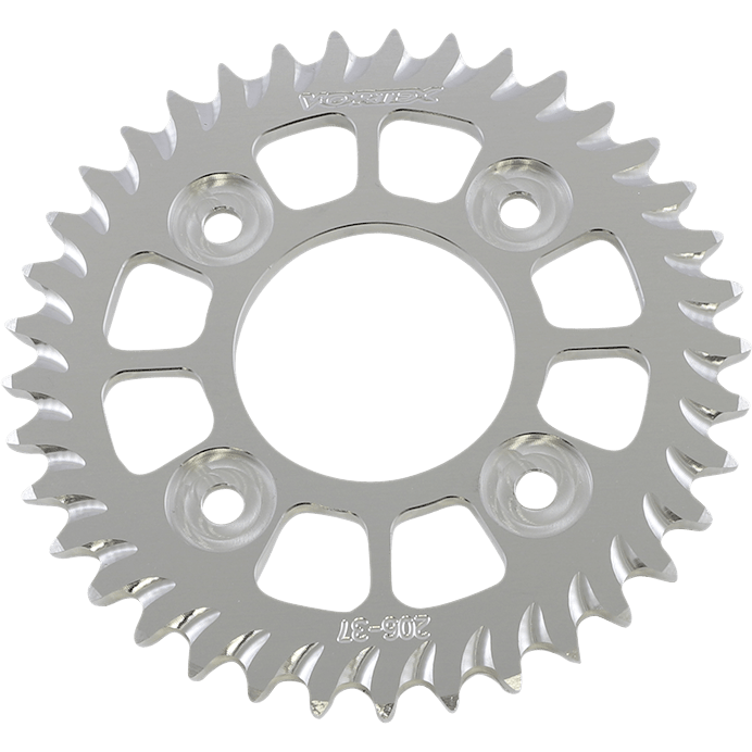 VORTEX Aluminum Sprocket Silver Rear 37 Tooth