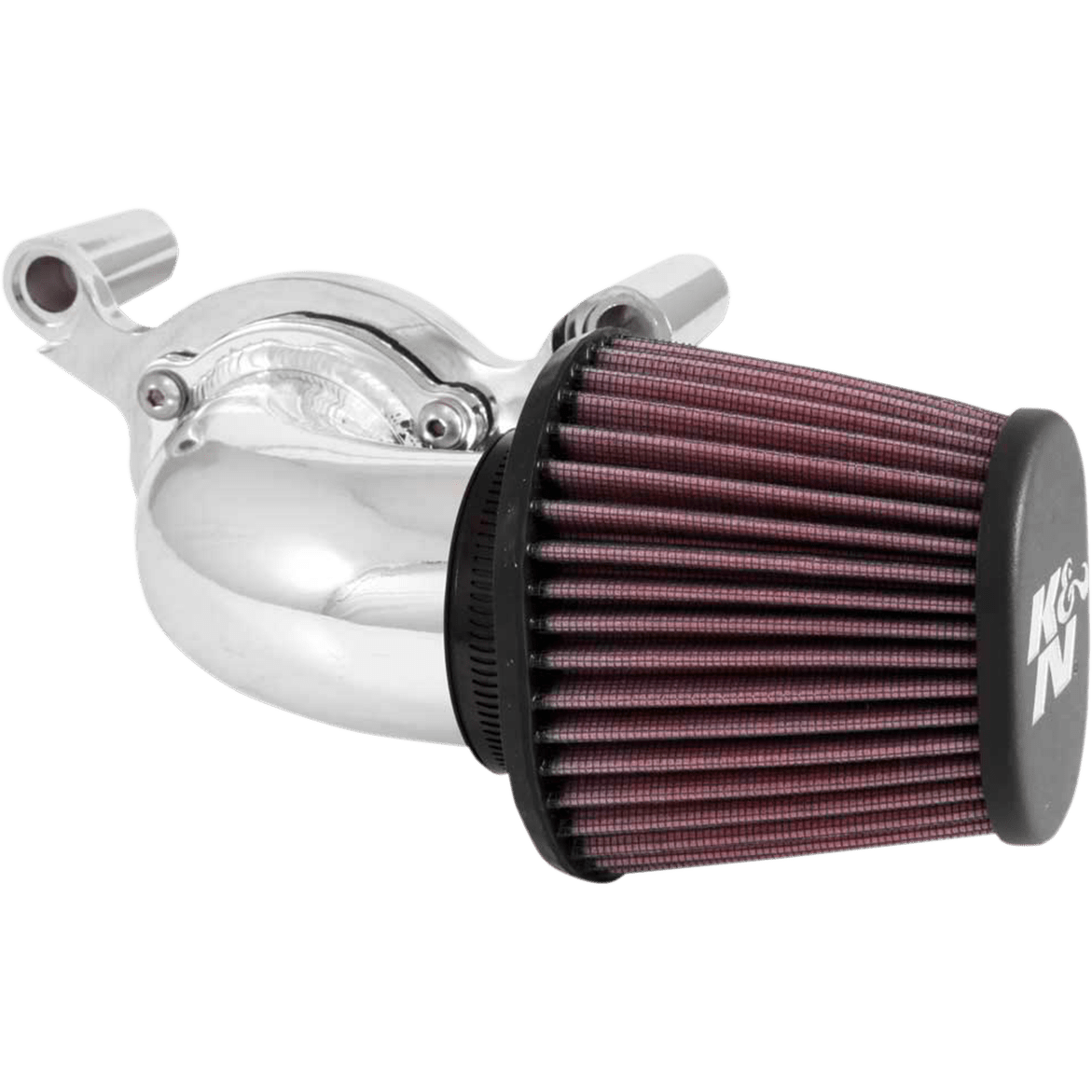 K & N Aircharger® Performance Intake System Kit Bright Chrome 631131P