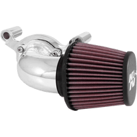 K & N Aircharger® Performance Intake System Kit Bright Chrome 631131P