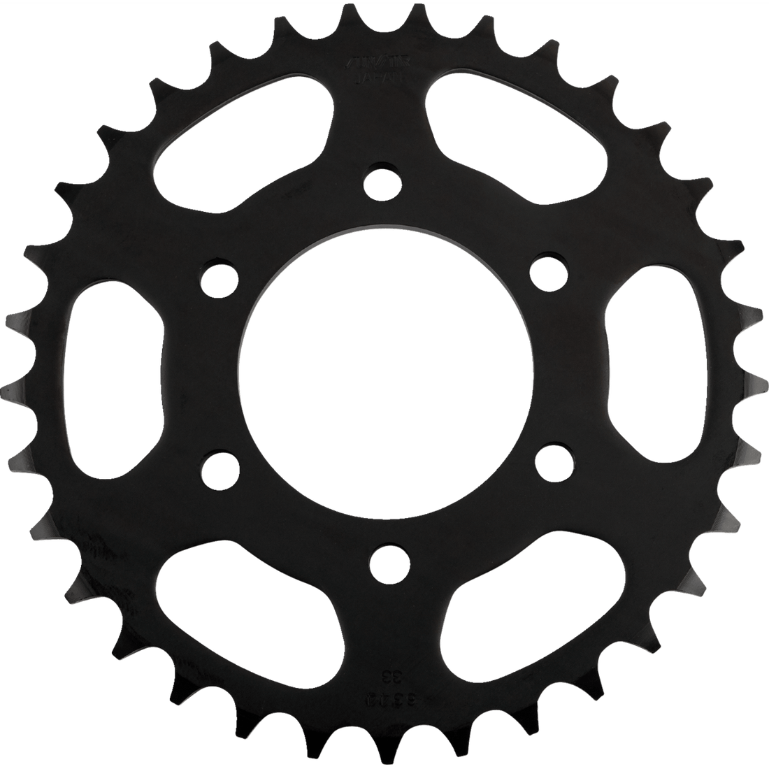 SUNSTAR SPROCKETS Steel Rear Sprocket 33 Tooth Kawasaki