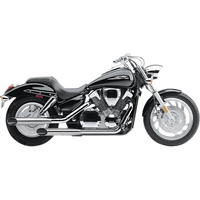 COBRA Slashcut Mufflers Chrome VTX1300 1180SC