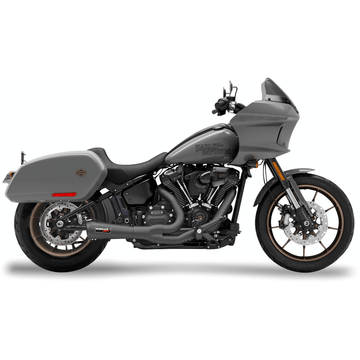 BASSANI XHAUST 2-into-1 Ripper Short Exhaust System Black 49-State 1S73RBE