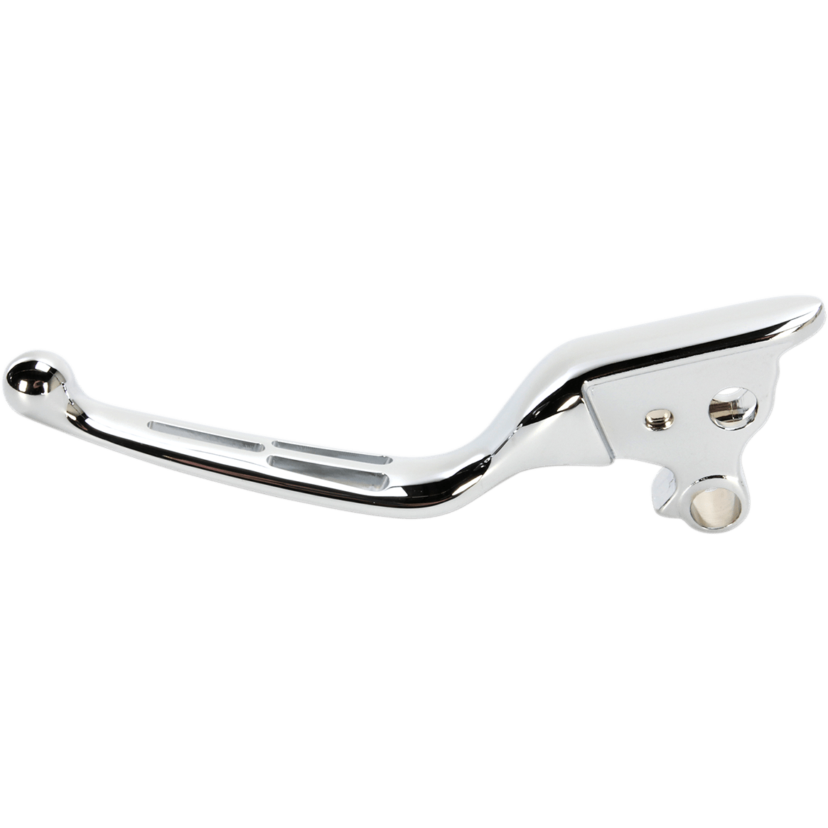 DRAG SPECIALTIES Clutch Lever Wide Blade Slotted Chrome