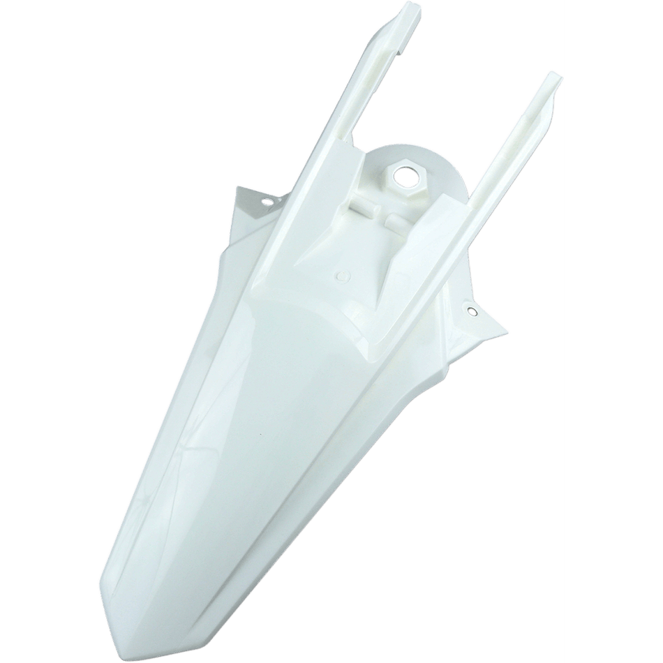 UFO MX Rear Fender KTM White