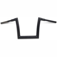 TODD'S CYCLE Handlebar 1-1/2" Strip 10" Flat Black 06014882