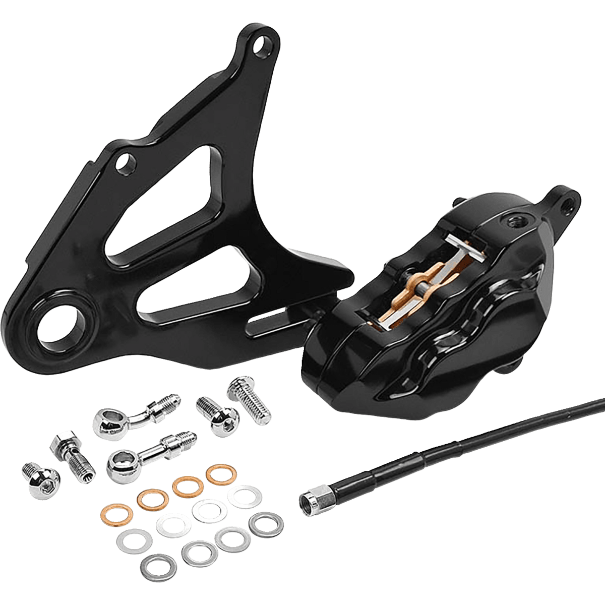 HAWG HALTERS Rear Caliper Black RKSTAB518