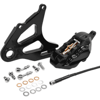 HAWG HALTERS Rear Caliper Black RKSTAB518