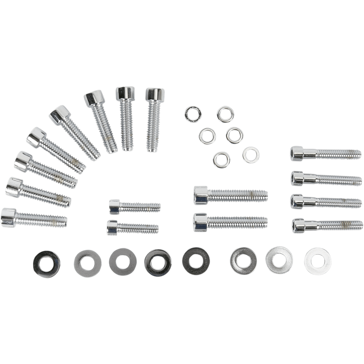 GARDNER-WESTCOTT Bolt Kit Transmission Side Cover Socket-Head Chrome