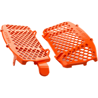 TRAIL TECH Radiator Guards Orange 0151RB03