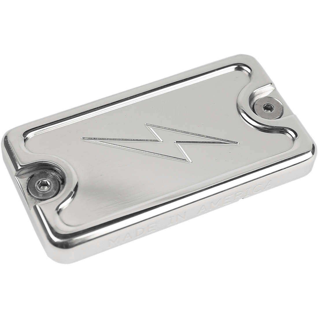 THRASHIN SUPPLY CO. Master Cylinder Cover Front/Rear Bolt Polished