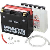 PARTS UNLIMITED AGM Battery YT12B-BS