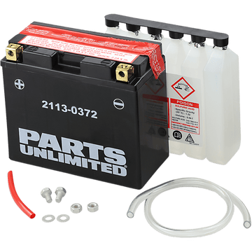 PARTS UNLIMITED AGM Battery YT12B-BS