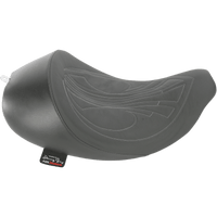 DANNY GRAY Bigseat™ Solo Seat Drag Stitch w/ Charcoal Gray Thread FL '08-'23 21417DAIR