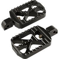 JOKER MACHINE Bear Claw Footpegs Black Harley-Davidson 086467B