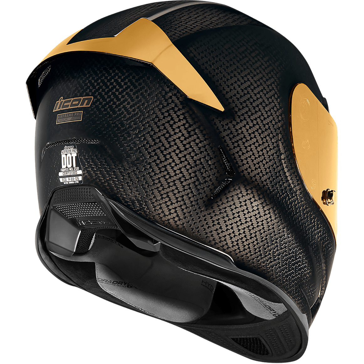 ICON Airframe Pro™ Helmet Carbon Gold Small