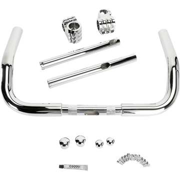 KLOCK WERKS Handlebar Klip Hanger 10" Chrome KWH018015C