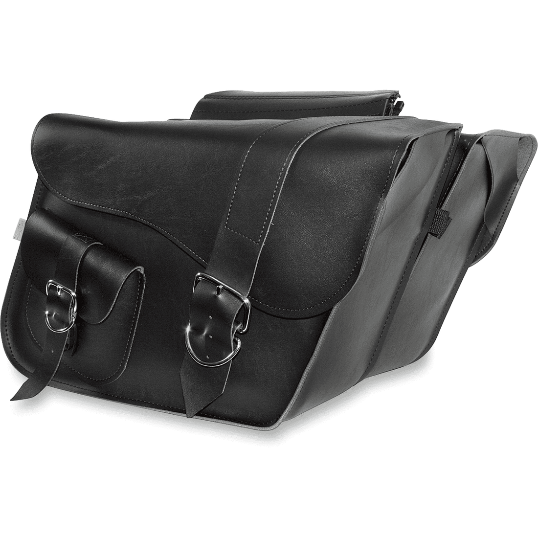 WILLIE & MAX LUGGAGE Ranger Slant Saddlebags Large Black 5875000