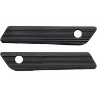 ARLEN NESS Saddlebag Latch Covers Black 03603