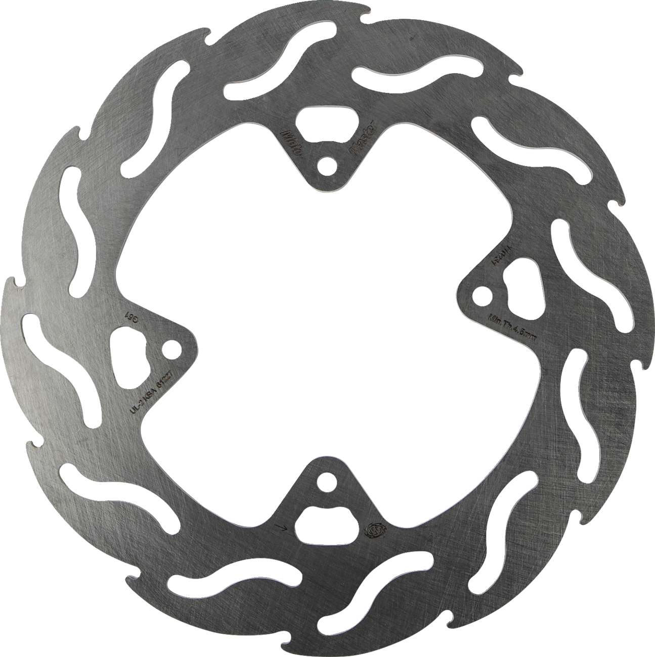 MOTO-MASTER Brake Rotor Front Flame