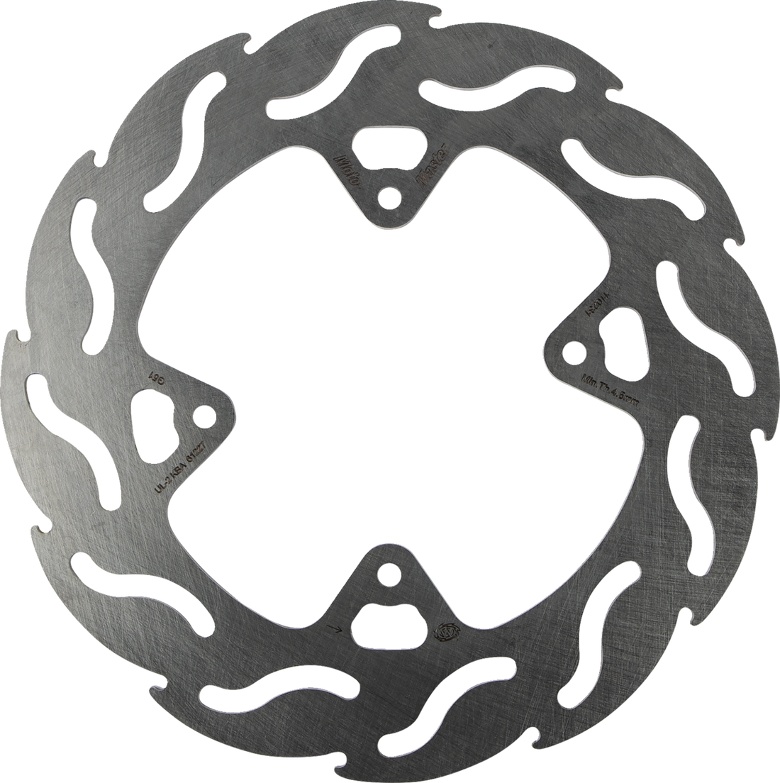 MOTO-MASTER Brake Rotor Front Flame