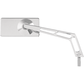 PRO-ONE PERF.MFG. Mirror Weekend Warrior Side View Cut-Out Rectangle Chrome Right 102470