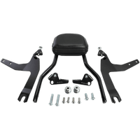 COBRA Backrest Kit 14" Black Softail 6022002B