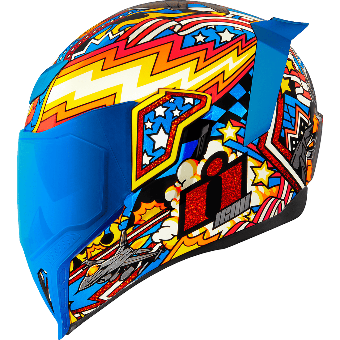 ICON Airflite™ Helmet Flyboy Blue XS