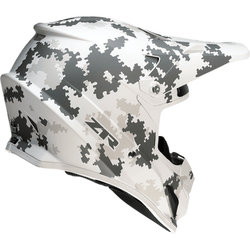 Z1R Rise Helmet Snow Camo White/Gray Small