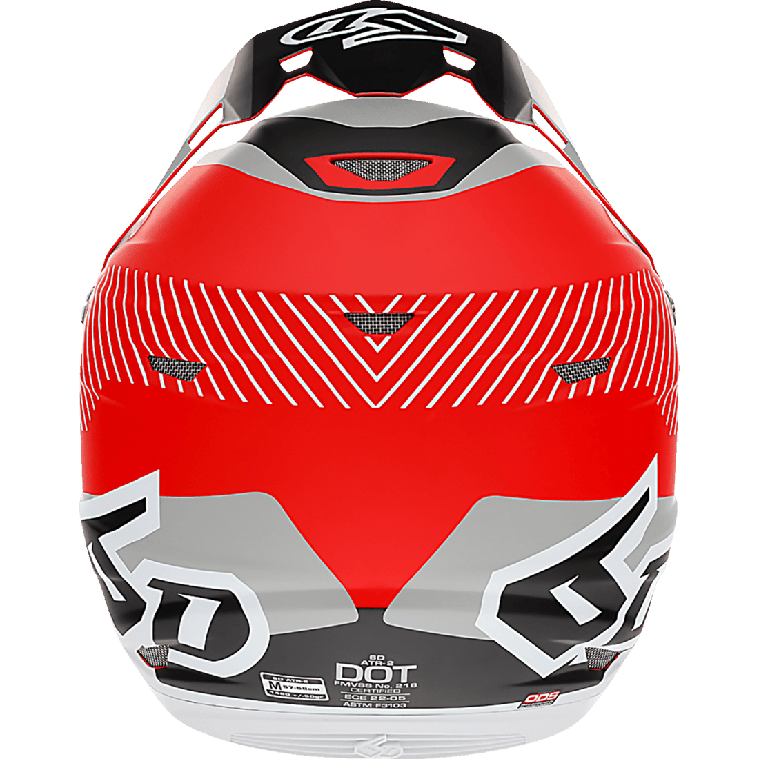 6D HELMETS ATR-2 Helmet Fusion Red XL 122938