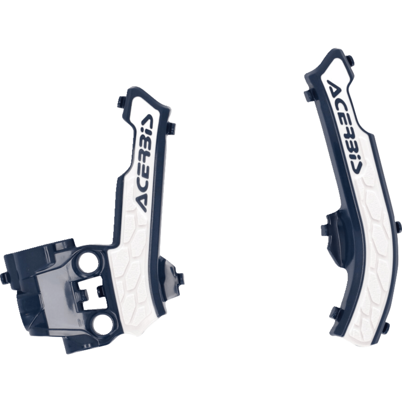 ACERBIS X-Grip Frame Guards Blue/White Gas Gas | Husqvarna | KTM