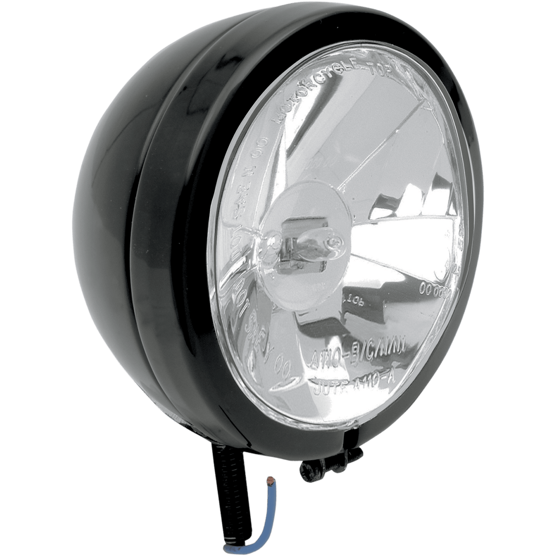 DRAG SPECIALTIES Stud Mount Spotlight 4-1/2" Black