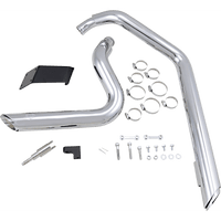 VANCE & HINES Shortshots Staggered Exhaust System Chrome 17223