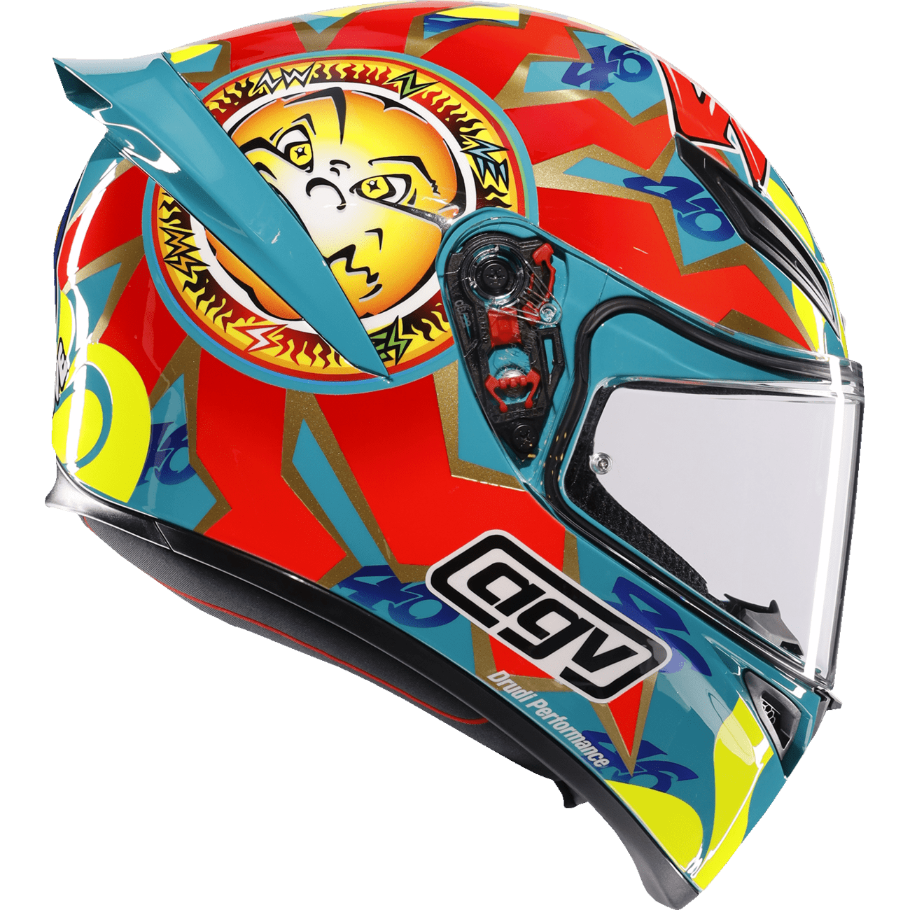 AGV K1 S Helmet Rossi Mugello 1999 Large 2118394003041L