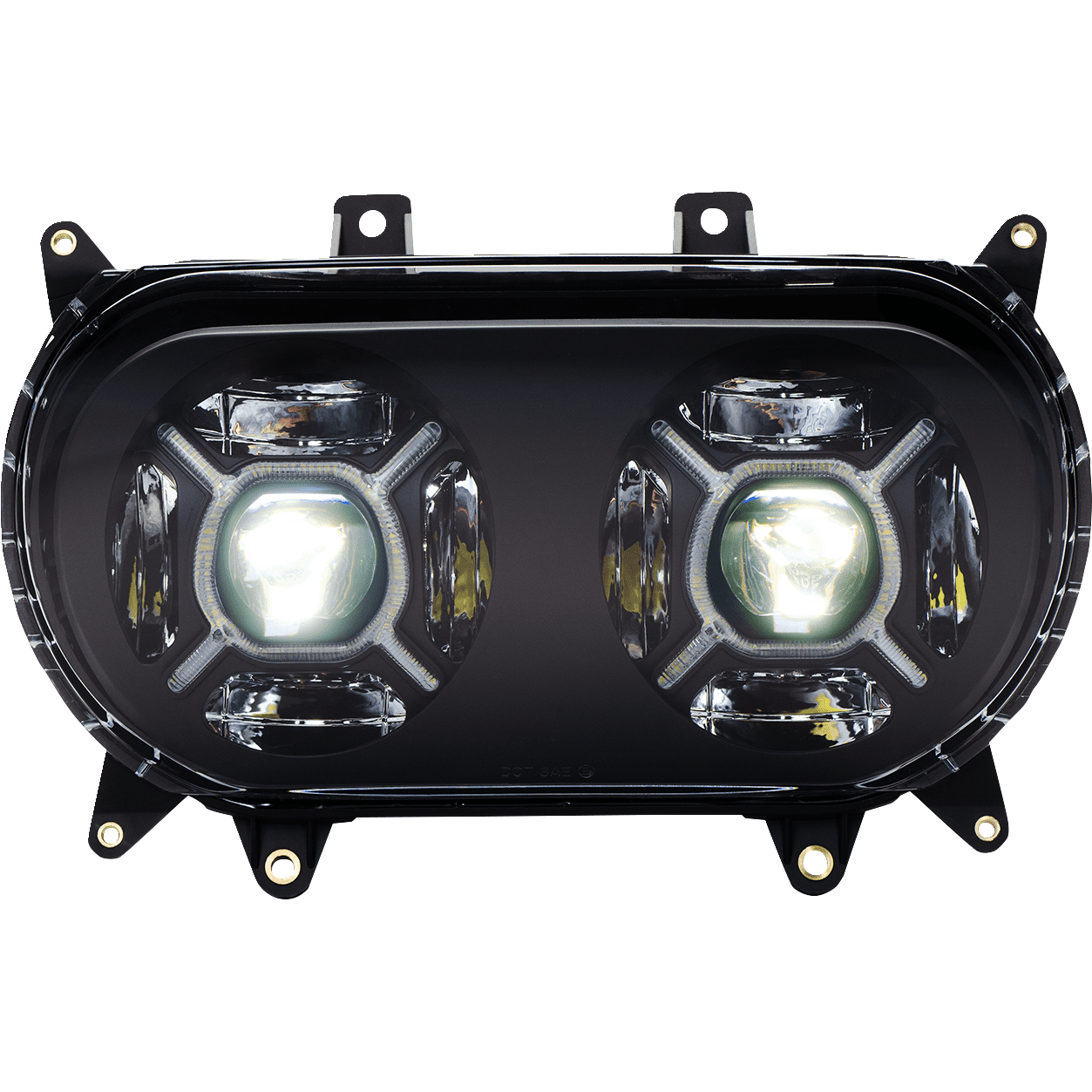 CUSTOM DYNAMICS LED Headlight Black Road Glide CDRGHB