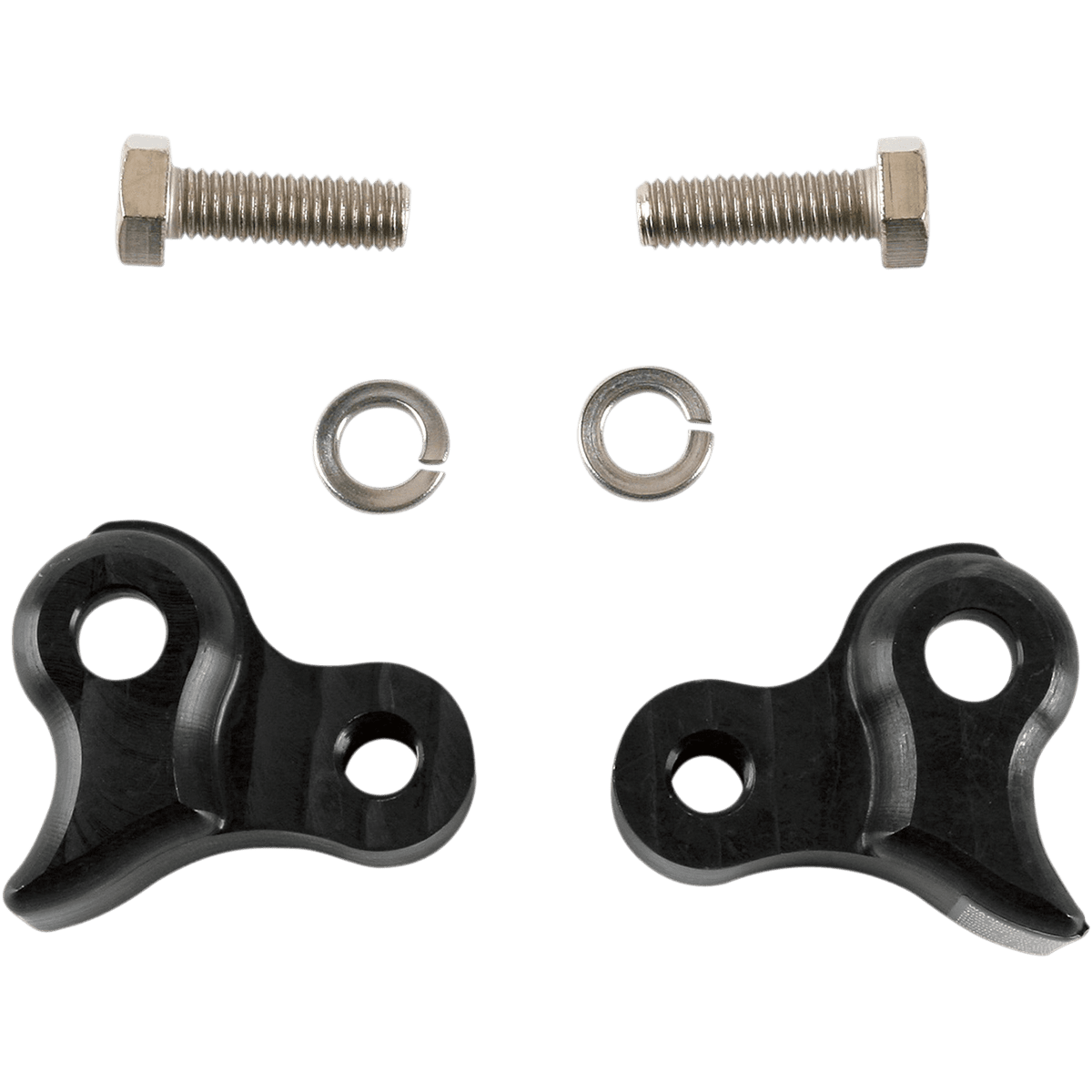 BURLY BRAND Rear Lowering Kit Black Lowers 1" '02-'08 FL B2842007