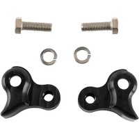 BURLY BRAND Rear Lowering Kit Black Lowers 1" '02-'08 FL B2842007