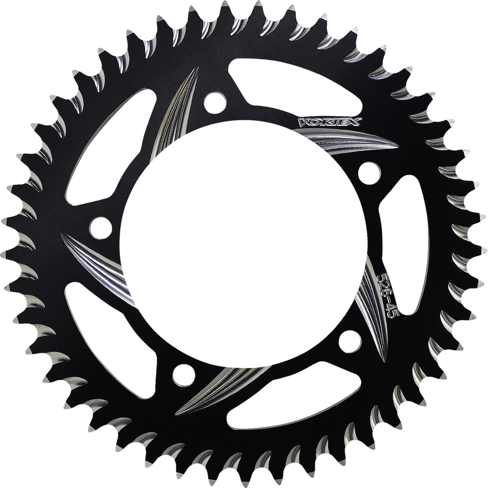 VORTEX CAT5 Sprocket Black 45 Tooth