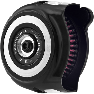 PERFORMANCE MACHINE PM Vintage Air Cleaner Contrast Cut™ 02062142BM