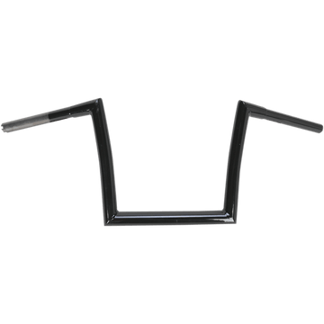 TODD'S CYCLE Handlebar Strip Fat Bobber 1-1/4" 10" Rise Black 06012729