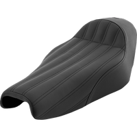 SADDLEMEN Knuckle Solo Seat Ribbed Black 807110023