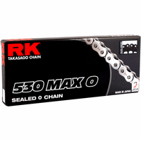 RK 530 Max O Drive Chain 120 Links Black/Chrome 530MAXO120BC