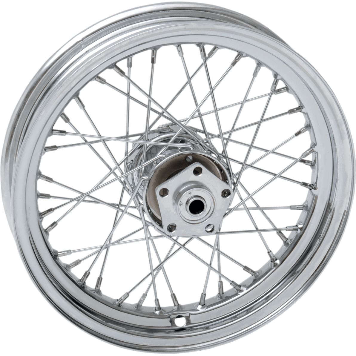 DRAG SPECIALTIES Wheel Laced 40 Spoke Front/Rear Chrome 16x3