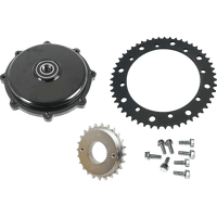 DRAG SPECIALTIES Conversion Sprocket Kit Black '09-'16