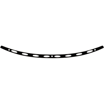 MEMPHIS SHADES Windshield Trim Black Oval FLH '96-'13