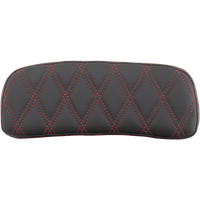 DRAG SPECIALTIES Chopped Tour-Pak Pad Double Diamond Black/Red