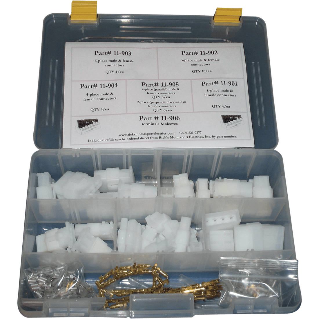 RICK'S MOTORSPORT ELECTRIC Wire Connectors/Terminals Kit 11501